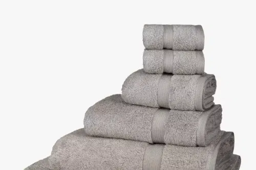Egyptian Cotton Bath Sheet, Smoke Grey BUNDLE -AUTO WIN