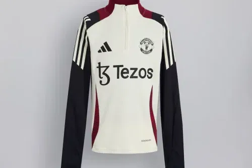 Manchester United Kids Training Tiro 24 Top White-AUTO WIN