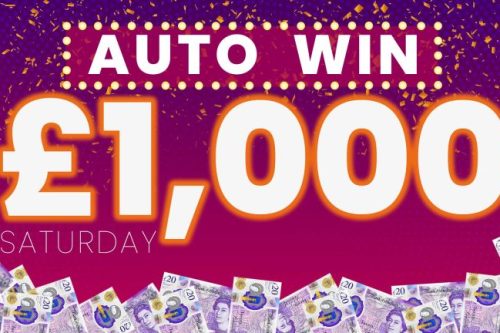 WIN £1000 SATURDAY CASH-10/01