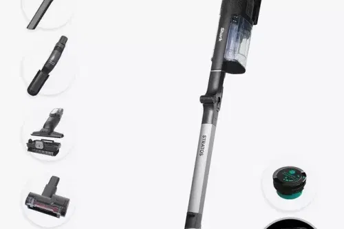 🦊Shark Stratos IZ420UKT  Cordless Stick Vacuum Cleaner with Anti Hair Wrap Plus & Clean Sense IQ, Mid Grey