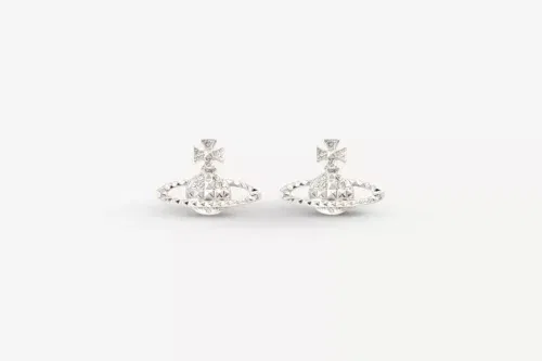 VIVIENNE WESTWOOD MAYFAIR BAS RELIEF EARRINGS-AUTO WIN