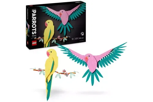 LEGO ART The Fauna Collection – Macaw Parrots Set 31211-AUTO WIN