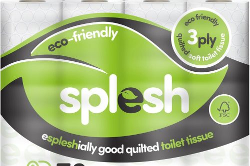 🦊Splesh by Cusheen 3-ply Toilet Roll - Aloe Vera Fragrance (72 Pack) -AUTO WIN 18/01