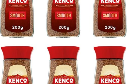 🦊 Kenco Smooth Instant Coffee 200g (Pack of 6 Jars, Total 1.2kg)-AUTO WIN