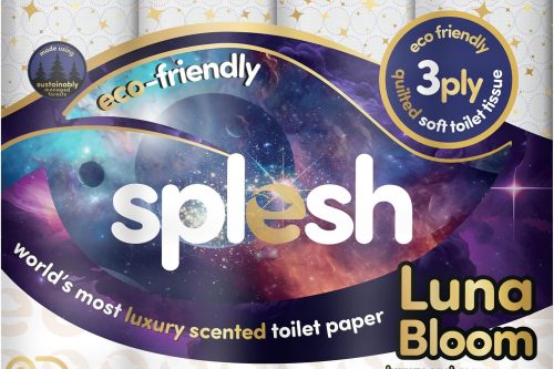 🦊Splesh by Cusheen 3-ply Toilet Roll - Luna Bloom (72 Pack) Soft, Quilted- AUTO WIN 16/01