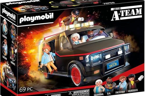 Playmobil 70750 The A Team Van, Iconic Design-AUTO WIN