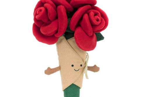 🦊JELLYCAT- Amuseables Rose Bouquet -AUTO WIN