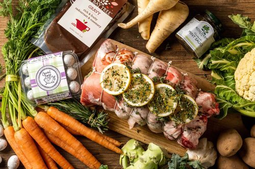 🦊Darts Farm- For Four - Shepherd's Roast Meal Hamper-AUTO WIN 12/01