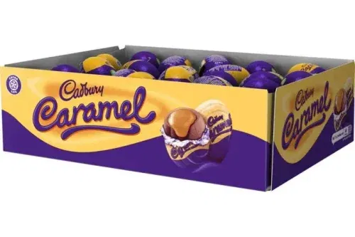 🦊CADBURY CARAMEL EGGS (BOX OF 48)-AUTO WIN 13/02