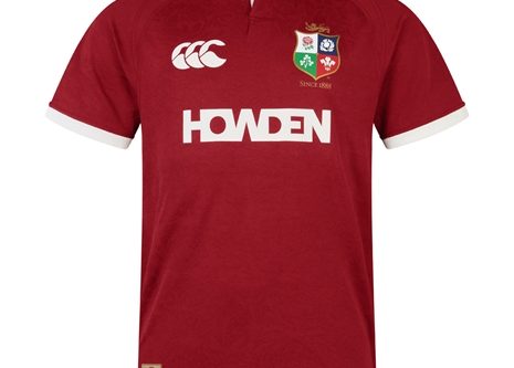 British and Irish Lions Adults Rugby Shirt - Red-AUTO WIN