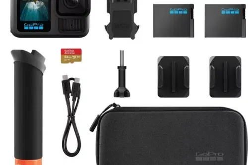 GOPRO HERO13 Black 4K Ultra HD Action Camera & Accessories Bundle - Black-AUTO WIN