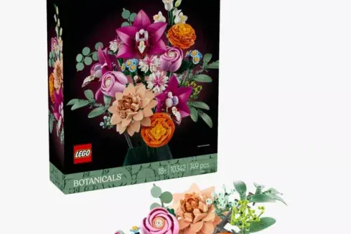 LEGO Botanicals 10342 Pretty Pink Flower Bouquet-AUTO WIN