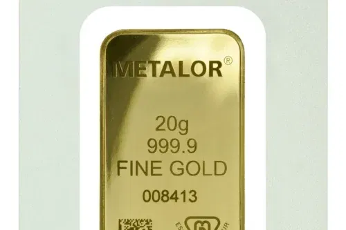 20G GOLD BAR METALOR -AUTO WIN