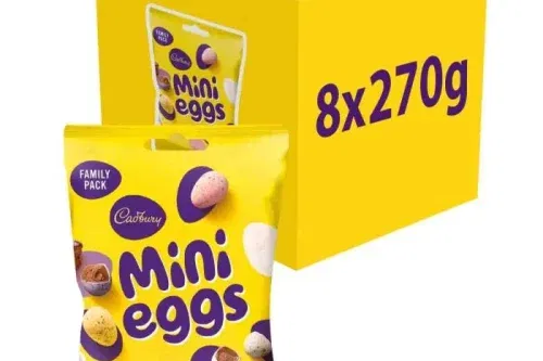 🦊Cadbury Mini Eggs Chocolate Bag 270g (Box of 8)-AUTO WIN