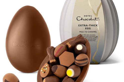 🦊 HOTEL CHOCOLATE EXTRA THINK EASTER EGG-MILK TO CARAMEL AUTO WIN 25/02