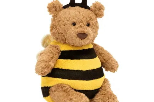 JELLYCAT Bartholomew Bear Bumblebee (26cm)-AUTO WIN