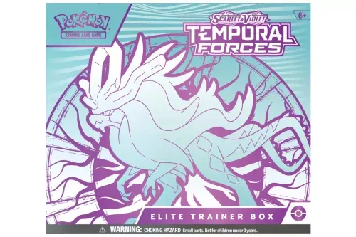 🦊 Pokémon TCG: Scarlet & Violet - Temporal Forces Elite Box-AUTO WIN
