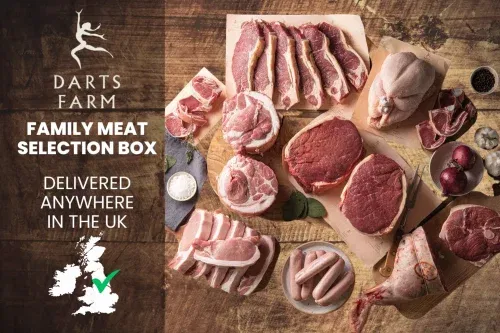 DARTS FARM-FAMILY MEAT SELECTION BOX- UK DELIVERY-24/02-AUTO WIN