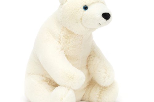 🦊JELLYCAT I AM LARGE Elwin Polar Bear-AUTO WIN