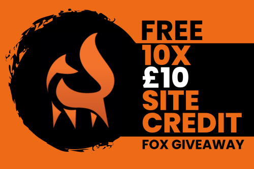 FREE FOX GIVEAWAY - 10x £10 SITE CREDIT