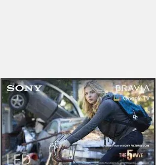 Sony Bravia KD43X75WL LED HDR 4K Ultra HD Smart Google TV, 43 inch with Youview/Freesat HD & Dolby Atmos, Black