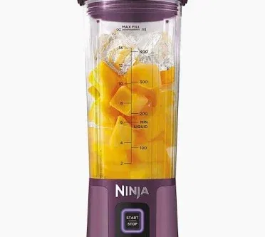 Ninja Blast Cordless Food Blender, Passion Fruit-AUTO WIN