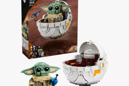 LEGO Star Wars Grogu with Hover Pram Building Toy 75403