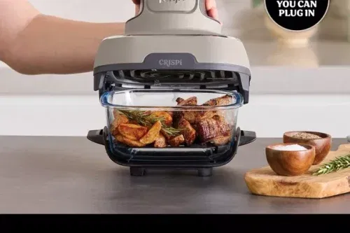 Ninja CRISPi 4-in-1 Portable Air Fryer, Stone