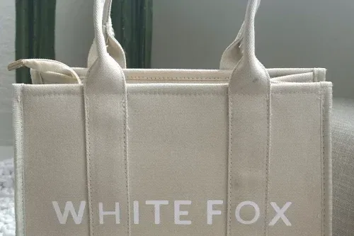 🦊White Fox Mini Tote Bag Beige-AUTO WIN 17/03