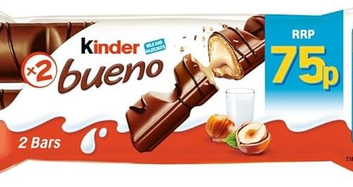 🦊 Kinder BUENO Milk Chocolate Bars 30 x 43g PMP Pack-AUTO WIN