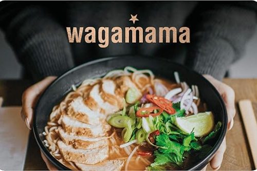 🦊WIN £50 WAGAMAMA GIFT CARD AUTO WIN 20/03