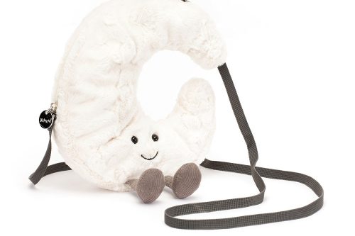 JELLYCAT Amuseables Moon Bag& Blossom Cream Bunny 'Berry' Bag Charm