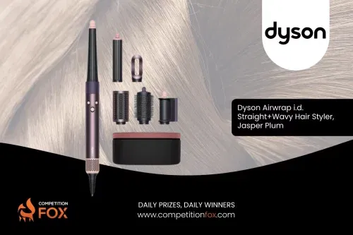 DYSON AIRWRAP I.D. STRAIGHT+WAVY HAIR STYLER, JASPER PLUM-AUTO WIN