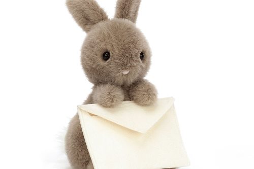 JELLYCAT 2 WINNERS -Messenger Bunny -AUTO WIN