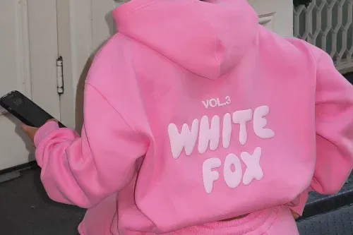 🦊 White Fox Offstage Hoodie Bubblegum-AUTO WIN 22/05