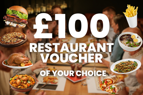 £100 RESTAURANT VOUCHER OF WINNERS CHOICE - AUTO WIN