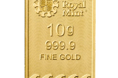 Britannia 10g Minted Gold Bar -AUTO WIN