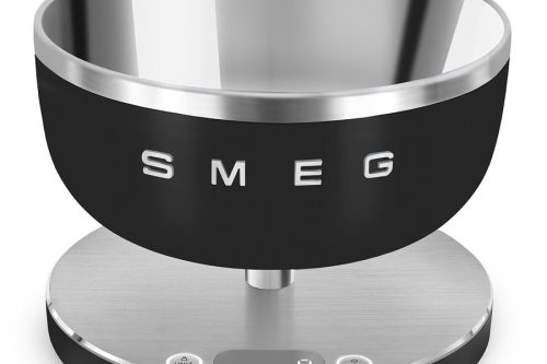 SMEG KSC01BLMWW Kitchen Scales in Matte Black -AUTO WIN