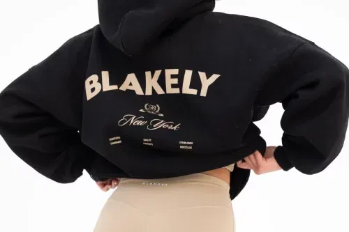 🦊 Blakely -NY Crest Oversized Hoodie-AUTO WIN 05/04