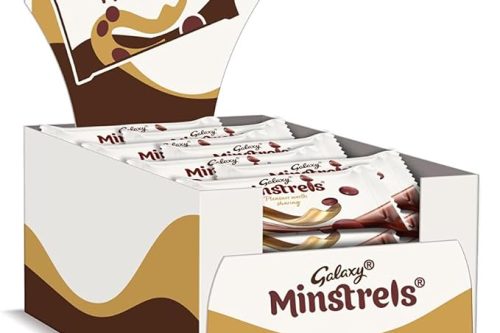 🦊 Galaxy Minstrels Milk Chocolate Bulk Bags box 40 x 42g-AUTO WIN