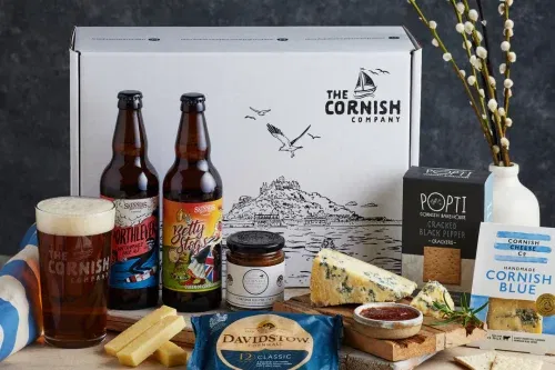 Cornish Cheese & Ale Hamper-AUTO WIN