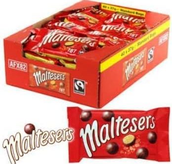 🦊 Maltesers Delicious Milk Chocolate Case of 40 Bags-AUTO WIN