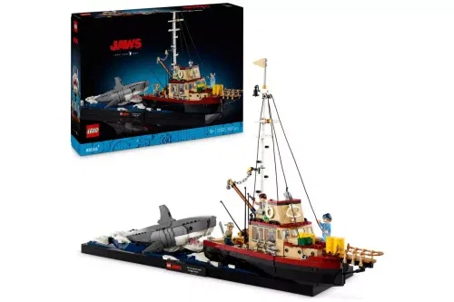 LEGO Ideas Jaws Set for Adults with Model Shark & Boat 21350-AUTO WIN