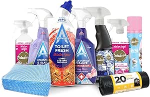 🦊 9 Piece Sunday Blitz Cleaning Bundle All-in-One Home Cleaning Kit Perfect for Kitchen Bathroom Windows & General Surfaces-AUTO WIN