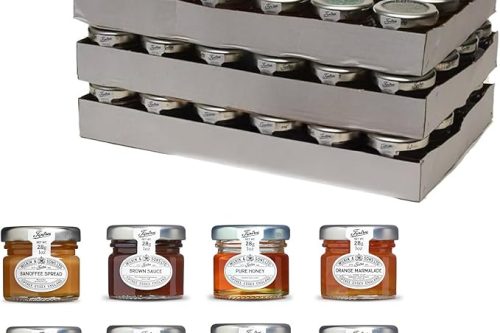 🦊Wilkin & Sons Tiptree Mini Jar Assortment Case, 72 x 28g | Customisable 72-Pack of Tiptree 28g Mini Pots | 12 pots x 6 Flavours-AUTO WIN