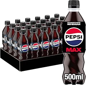 🦊 Pepsi Max 500ml (Pack of 24)-AUTO WIN