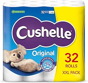 🦊Cushelle Original Toilet Roll 32 Standards Rolls-AUTO WIN