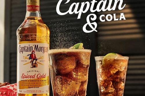🦊Captain Morgan Original Spiced Gold & 24 Cans of Coca-Cola-AUTO WIN 03/05