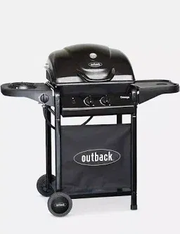 Outback Omega 250 2-Burner Gas BBQ-AUTO WIN