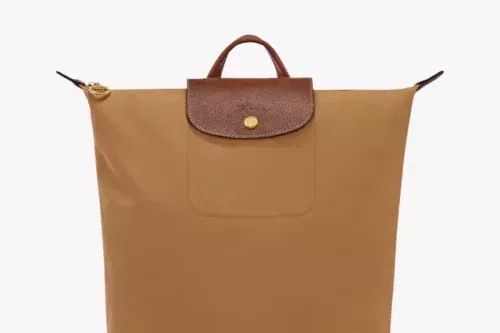 🦊Longchamp Le Pliage Original Recycled Canvas Backpack, Fawn-AUTO WIN